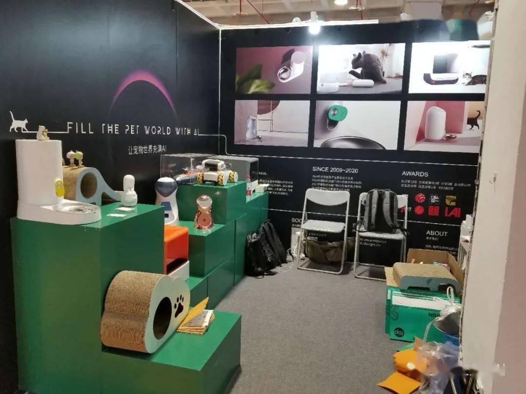 上品设计携宠米科技首次亮相北京宠物用品展!